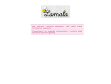 Tablet Screenshot of lamala.pl